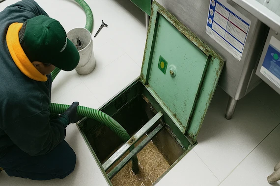 Limpeza de Caixa de Gordura